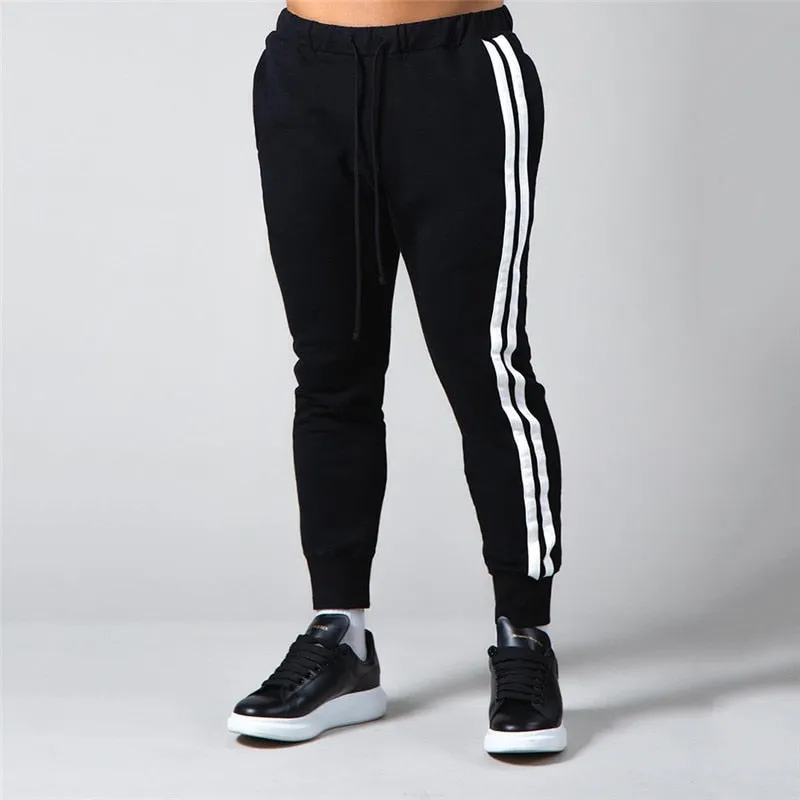2022 Brand Casual Sweatpants Gym Running Pants Men's Fitness Bodybuilding Men Jogging  Sweatpants