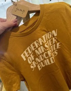 Alphabet bags | Sandcastle Builders T-shirts | Sand