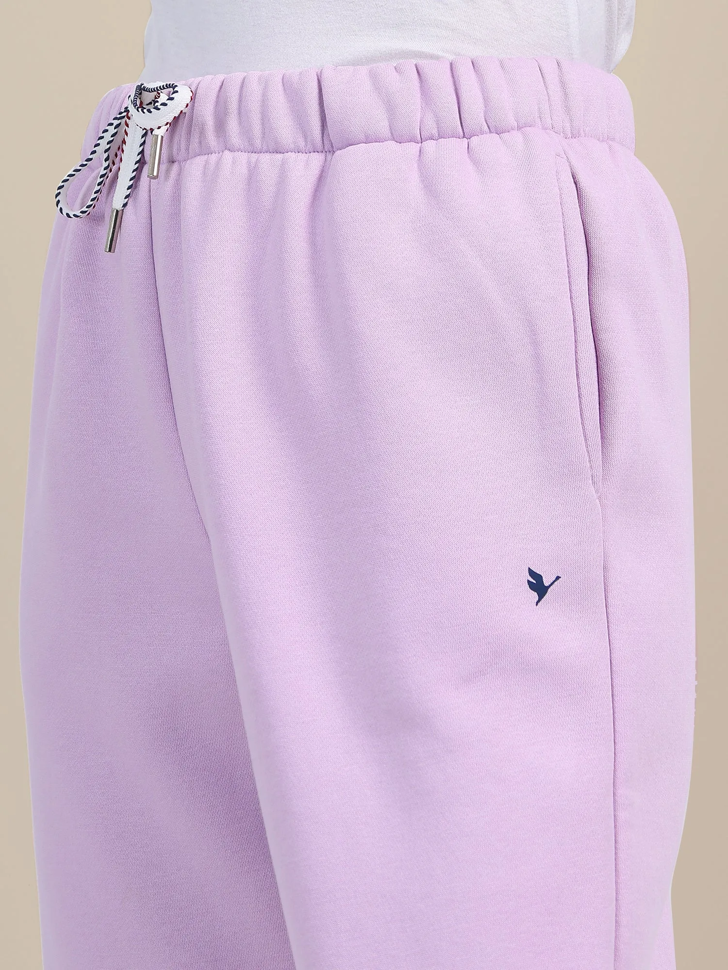Amswan Womens Premium Cotton Lilac Sweatpant