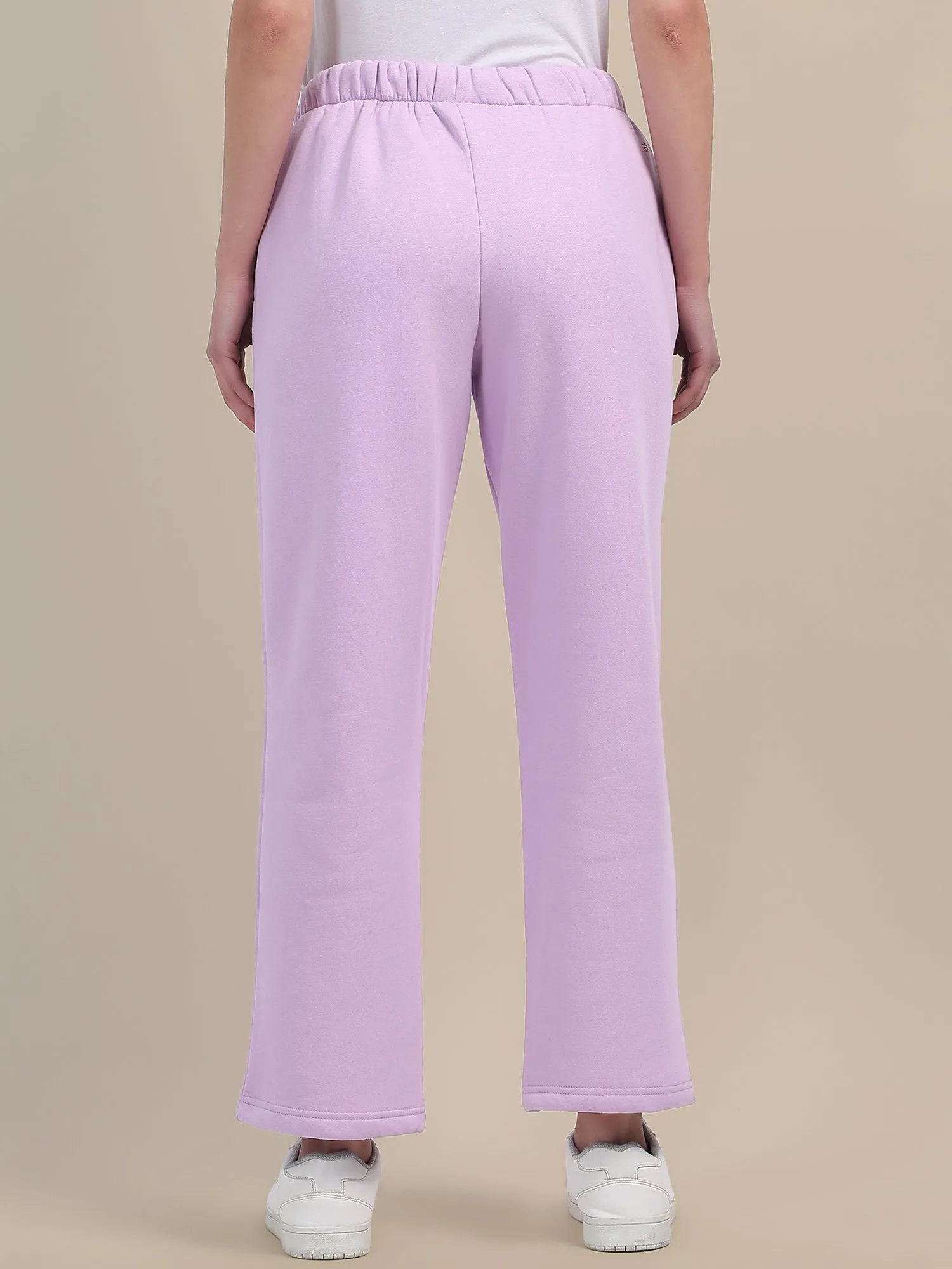 Amswan Womens Premium Cotton Lilac Sweatpant
