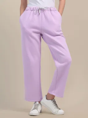 Amswan Womens Premium Cotton Lilac Sweatpant