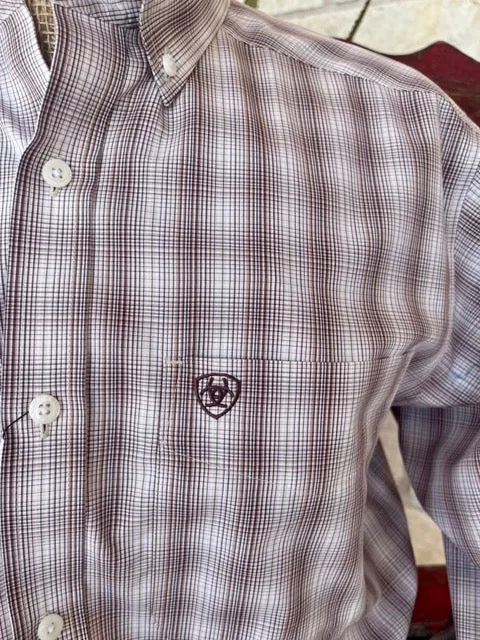 ARIAT LONG SLEEVE BUTTON DOWN SHIRT