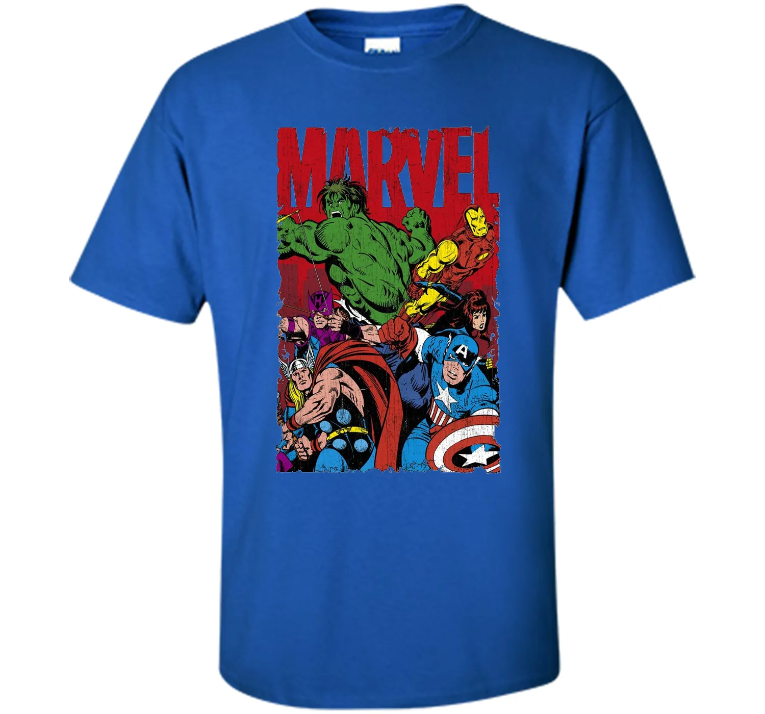 Avengers Team Graphic T-Shirt