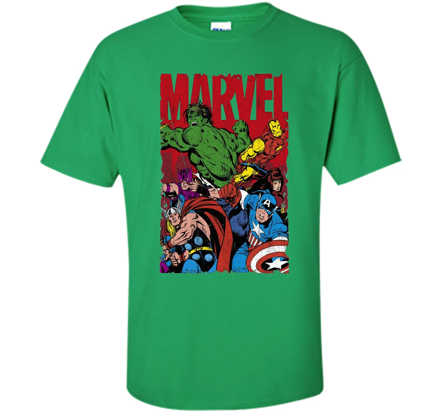 Avengers Team Graphic T-Shirt