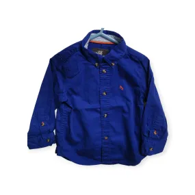 BABY BOY SIZE 18/24 MONTHS - H&M, Long-sleeve Dress Shirt EUC B34