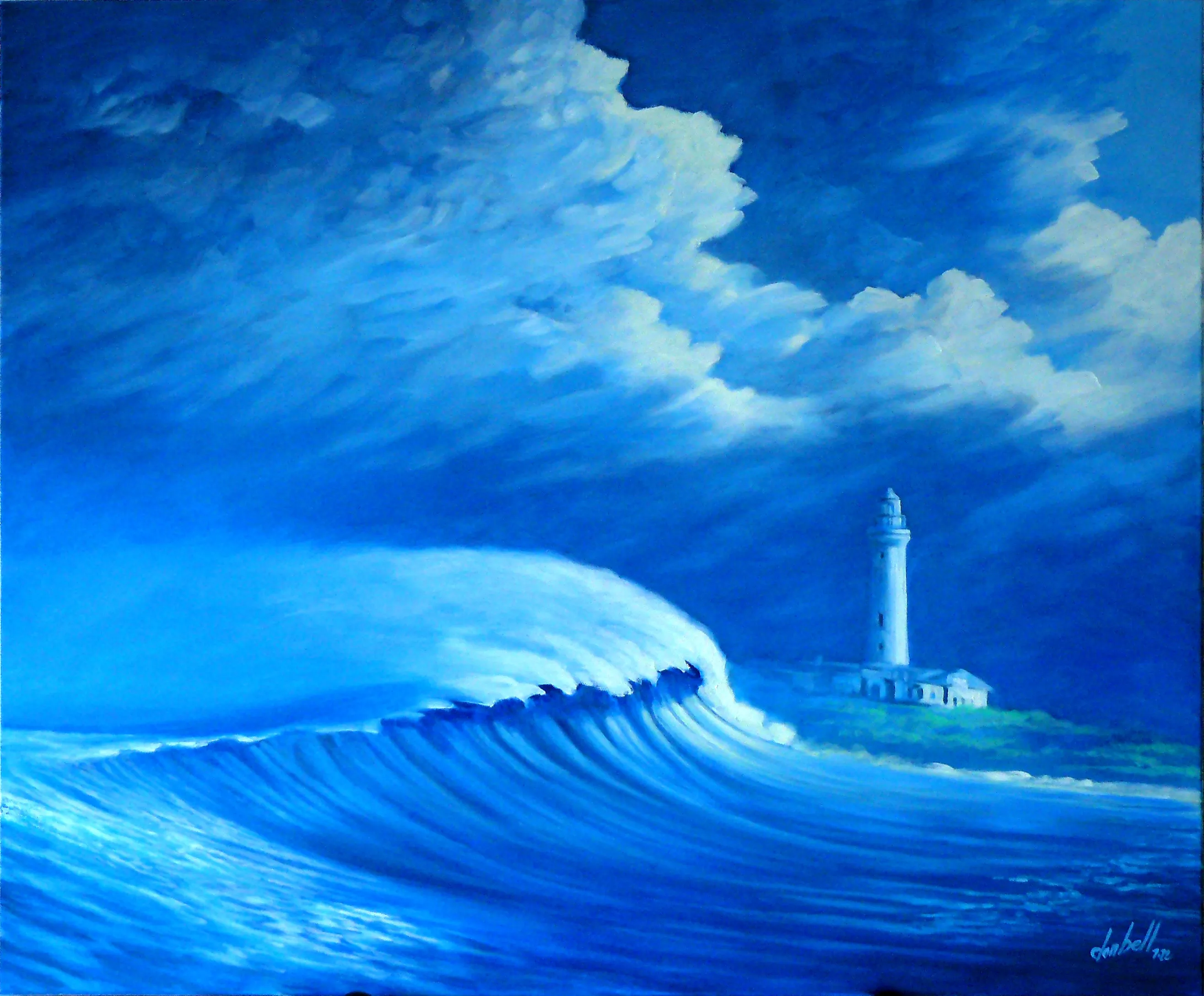 'CAPE ST. FRANCIS' - Oils on canvas