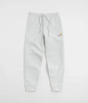 Carhartt American Script Sweatpants - Ash Heather