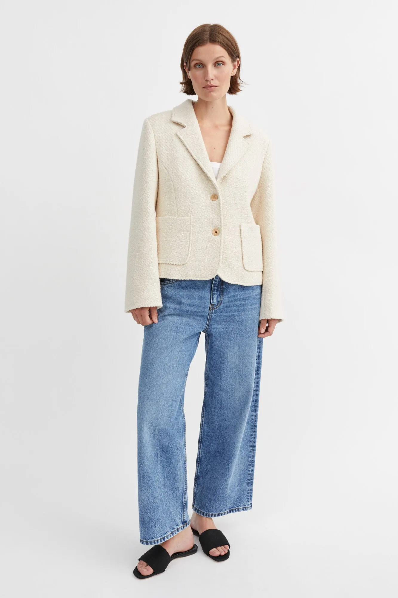 Claire blazer - Ecru