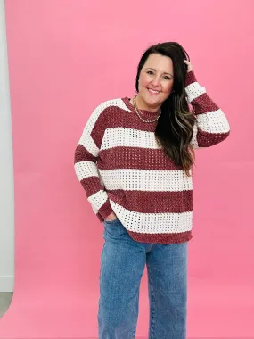 Color Block Spring Sweater