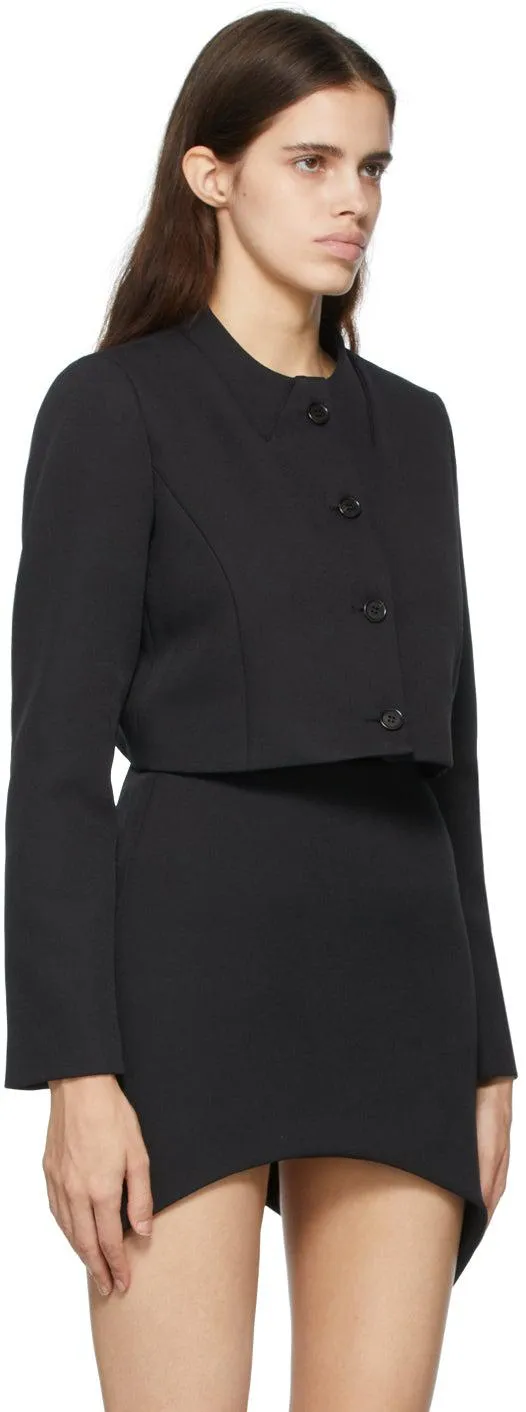 Coperni Black Trompe L'Å“il Blazer