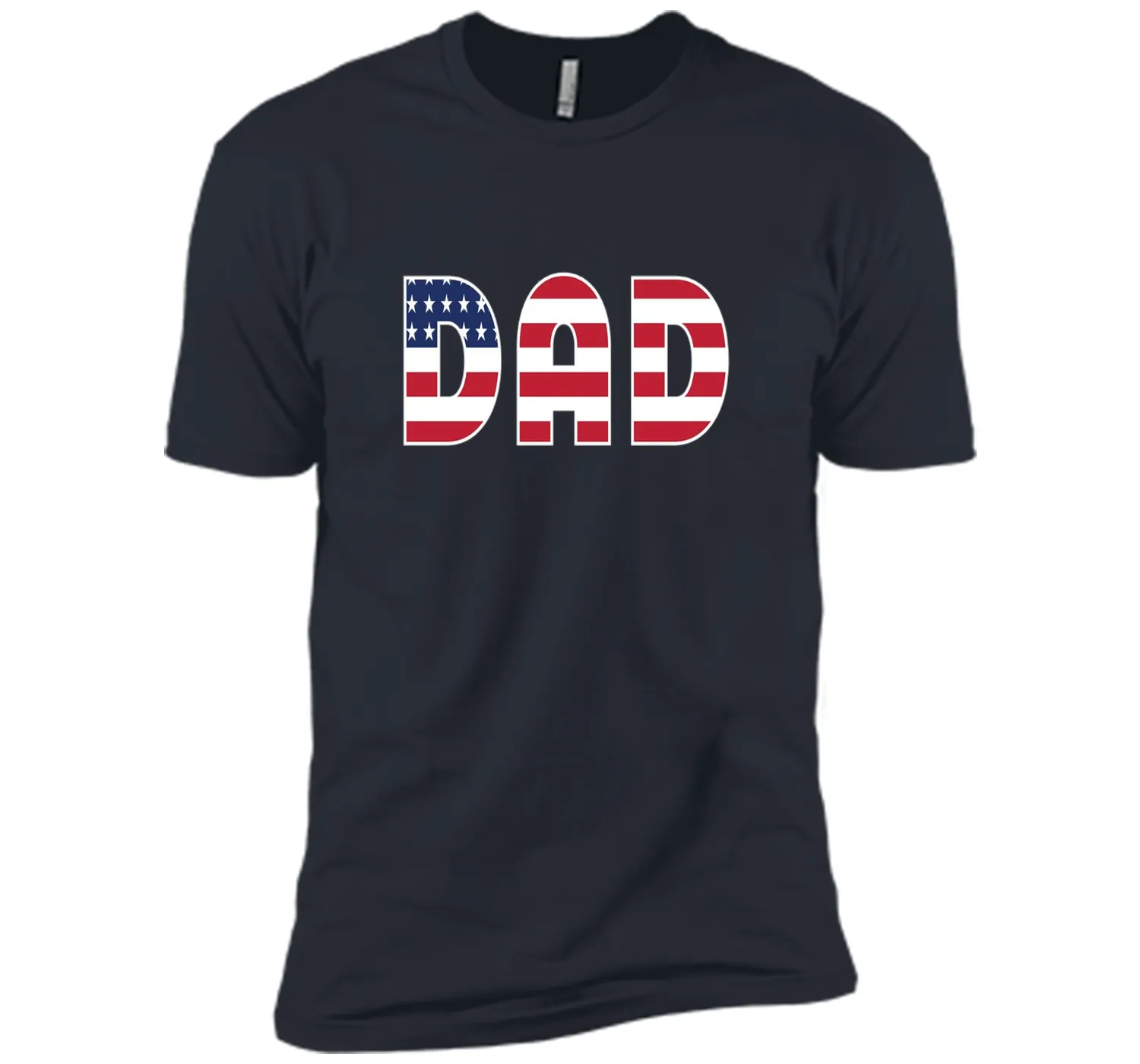 DAD - US THEMED T-SHIRT DESIGN [FATHER`S DAY / JULY 4TH]