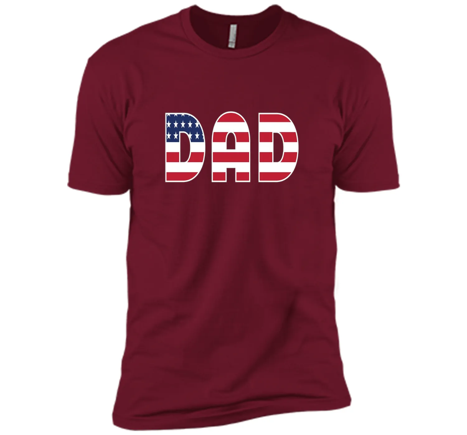 DAD - US THEMED T-SHIRT DESIGN [FATHER`S DAY / JULY 4TH]