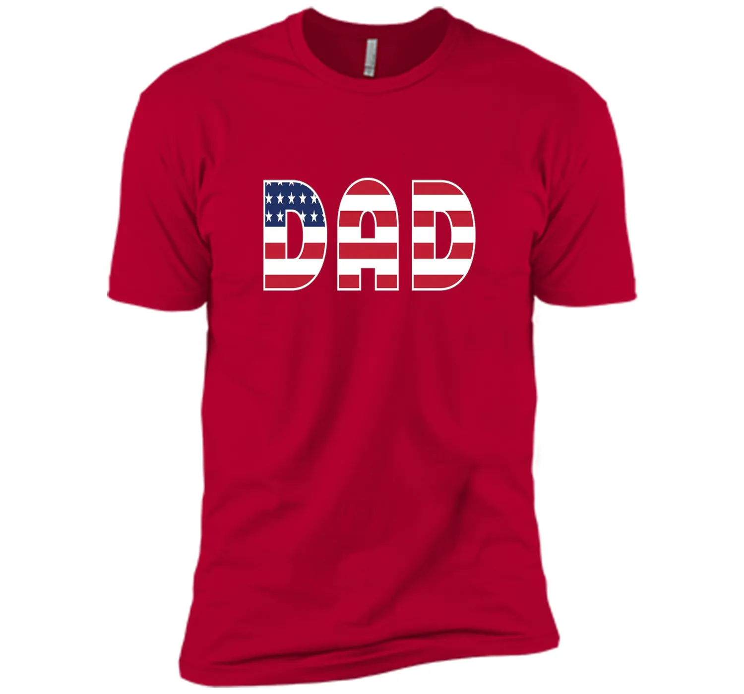 DAD - US THEMED T-SHIRT DESIGN [FATHER`S DAY / JULY 4TH]