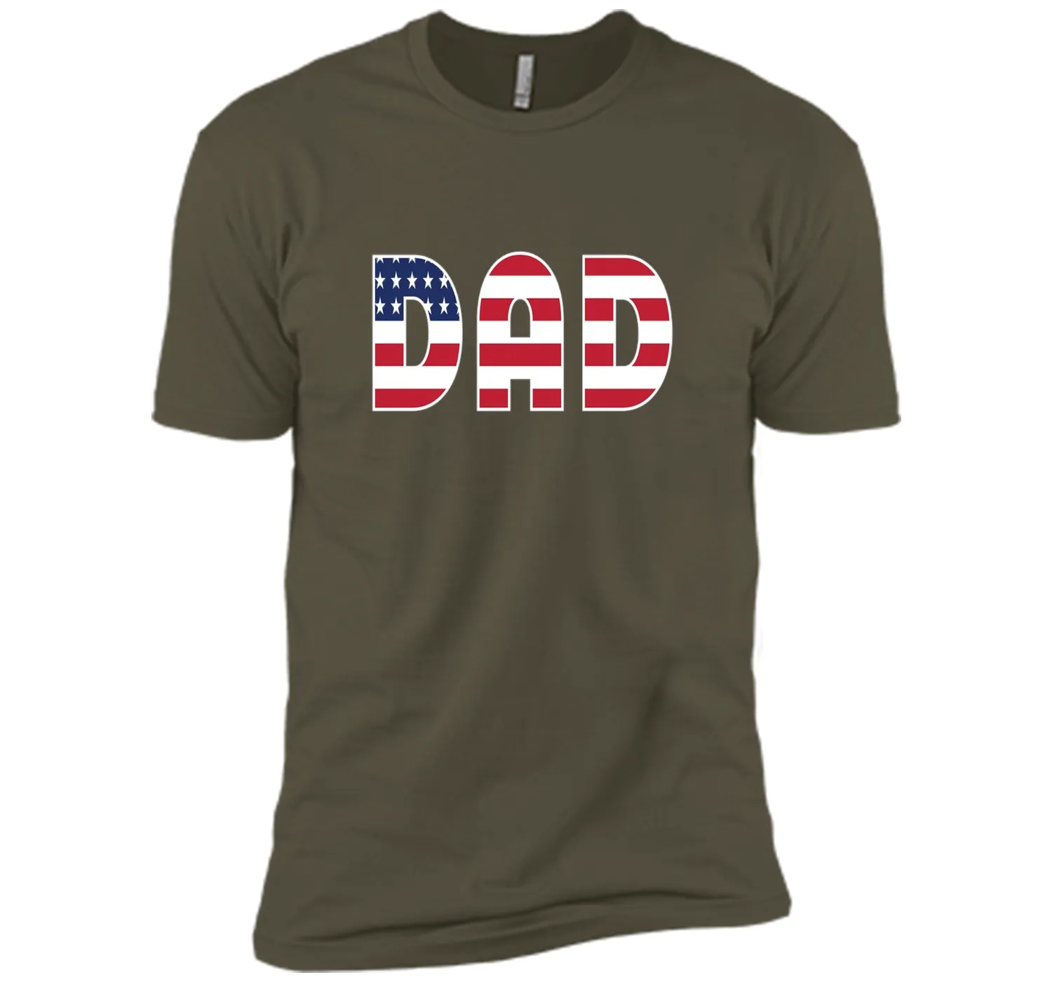 DAD - US THEMED T-SHIRT DESIGN [FATHER`S DAY / JULY 4TH]