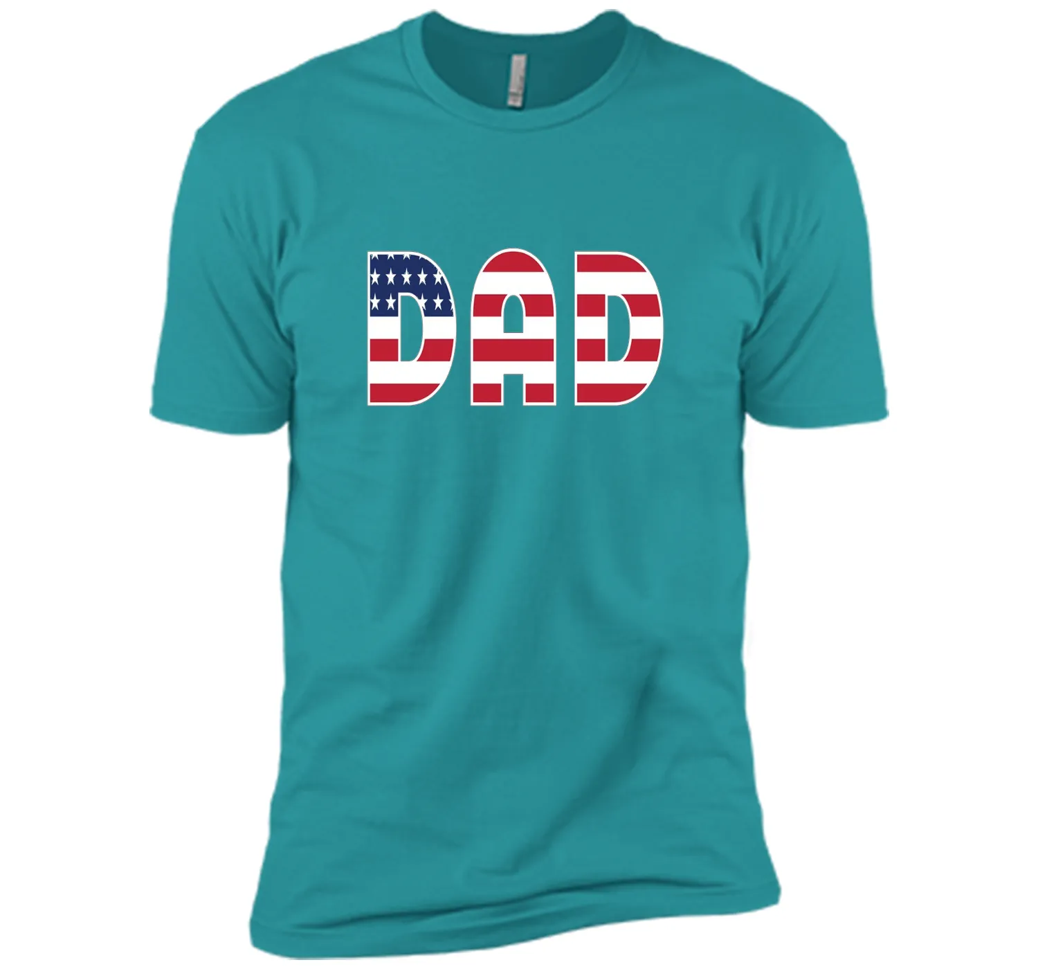 DAD - US THEMED T-SHIRT DESIGN [FATHER`S DAY / JULY 4TH]
