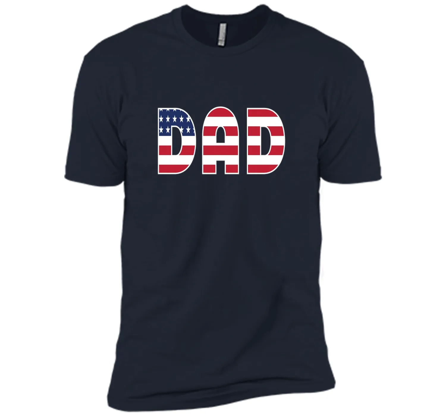 DAD - US THEMED T-SHIRT DESIGN [FATHER`S DAY / JULY 4TH]