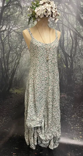 Duck egg Daisy slip dress