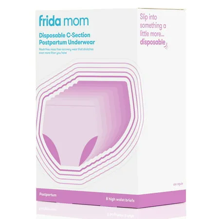 Frida Mom High-waist Disposable Postpartum Underwear (8 Pack), Regular (28-42 Inch)