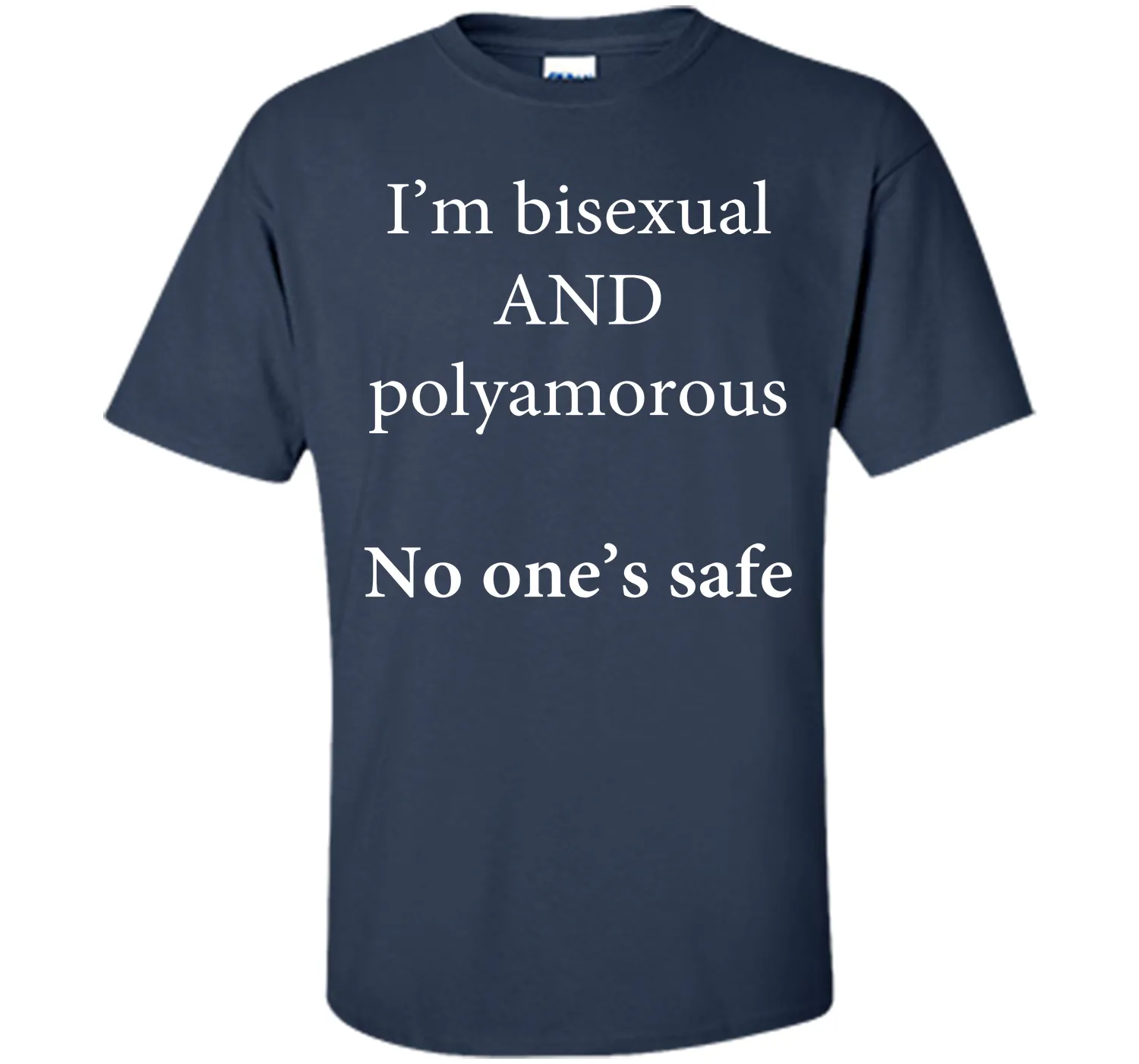 I'm Bisexual and Polyamorous, No One's Safe T-Shirt