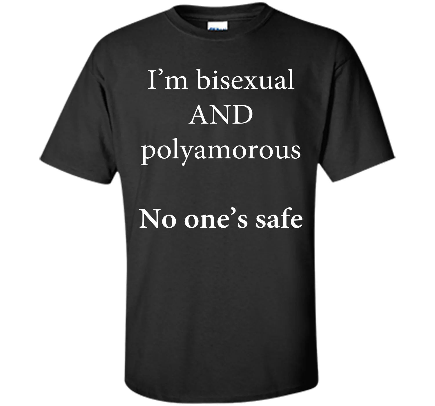 I'm Bisexual and Polyamorous, No One's Safe T-Shirt
