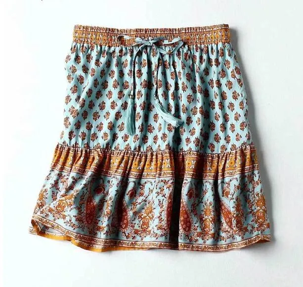 Krizia Vintage Bohemian 2-Piece Dress Set