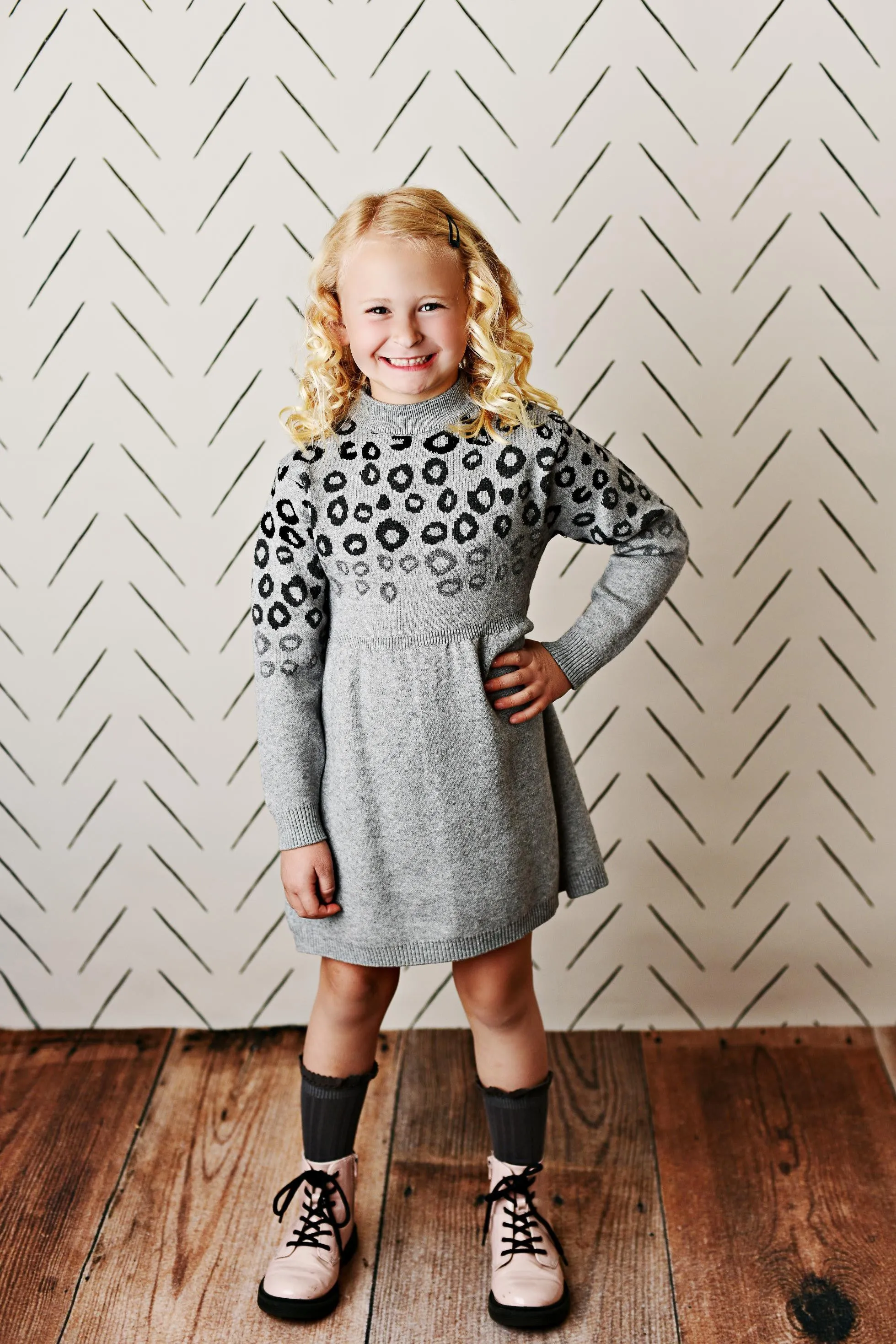Leopard Sweater Dress