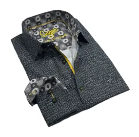 Maison Leneveu Sugar Devlin Long Sleeve Buttoned Dress Shirt