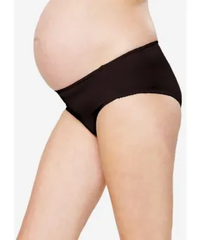 Mamaway Antibacterial and Odorless Maternity Midi Briefs Choco (2 Pack) 180893K