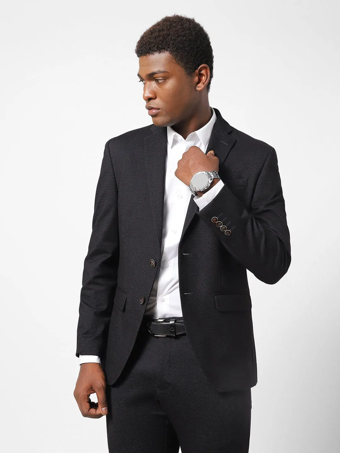 Mens' Black Blazer TCJ46470