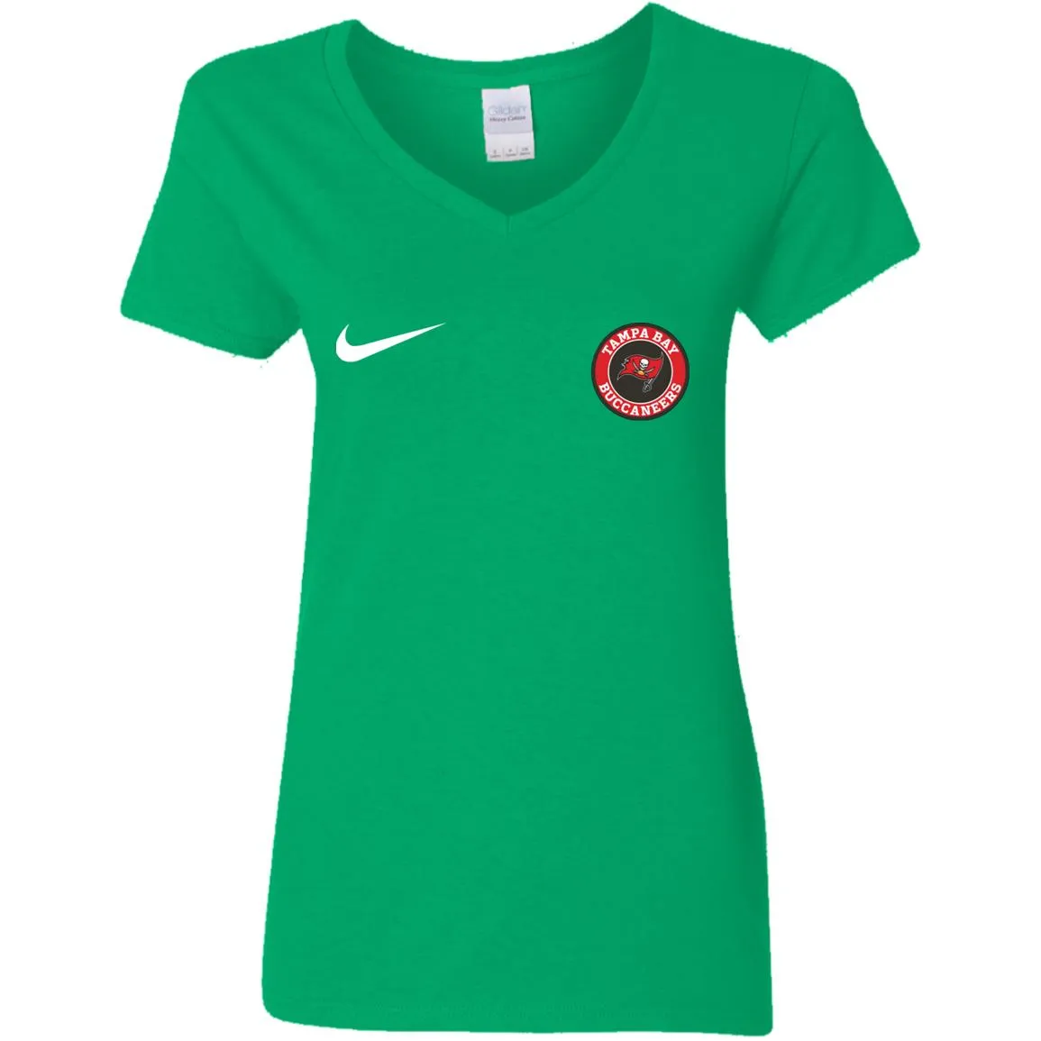 Nike Tampa Bay Buccaneers Nfl Football Women V-Neck T-Shirt