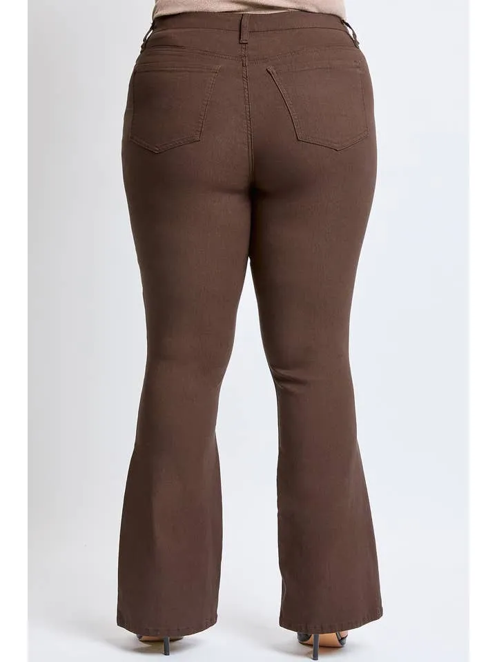 Plus Size Hyperstretch High Rise Flare Pants