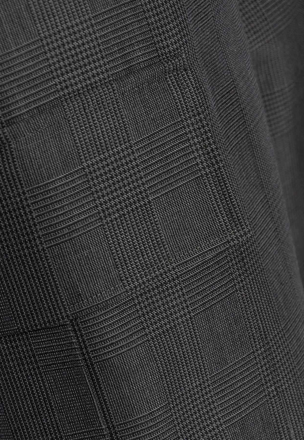 Prince of Wales Wool-Blend Cargo Pants