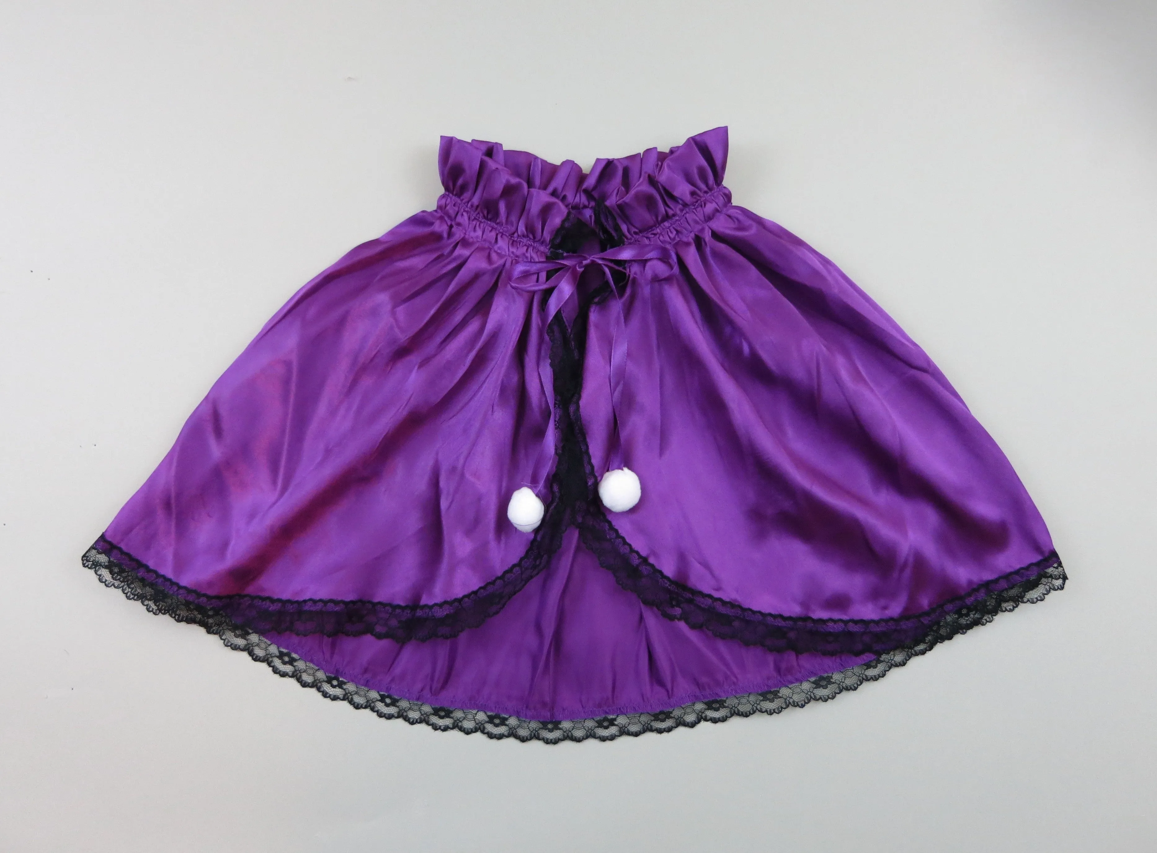 Purple Short Cape