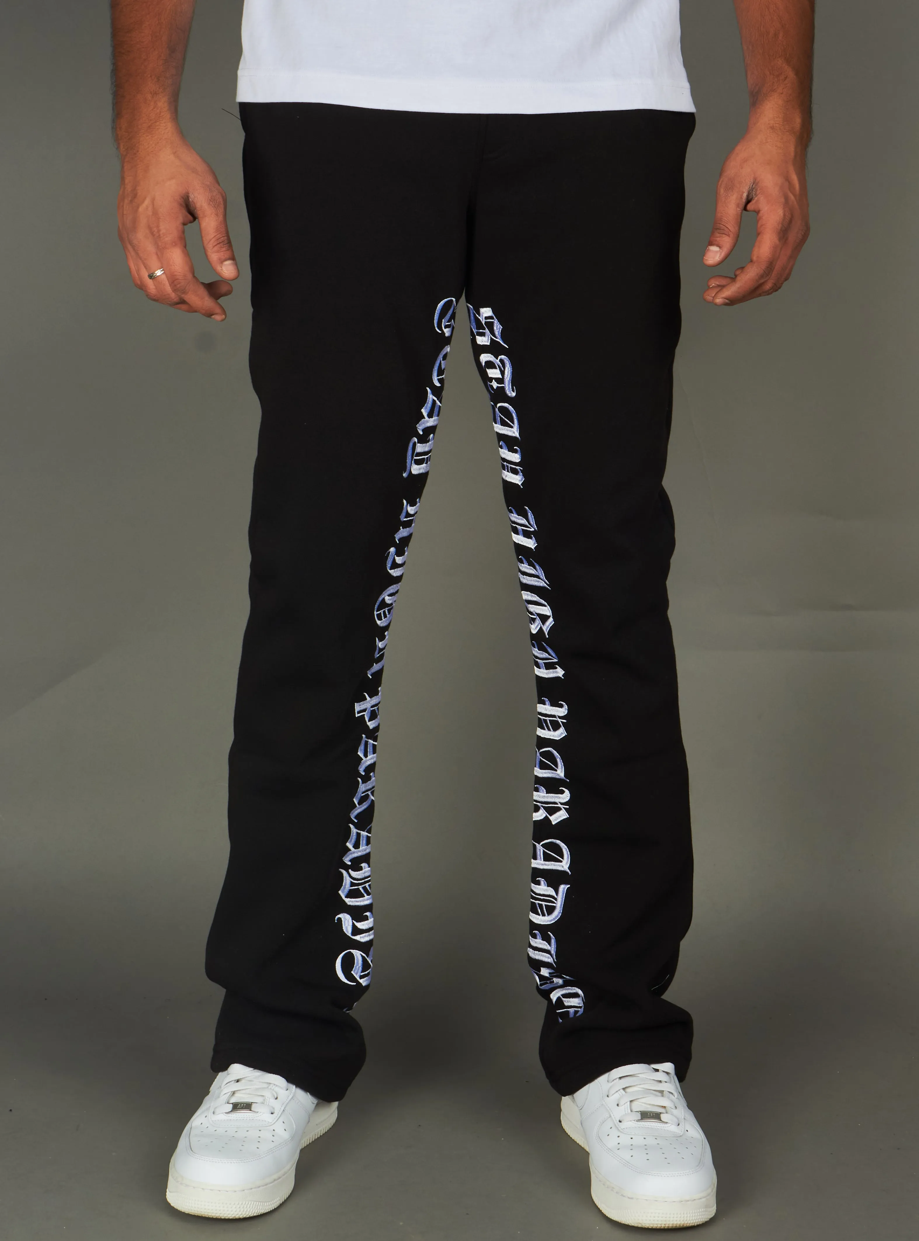 Rebel Minds Sweatpants - Stay High FLC - Black - 100-491