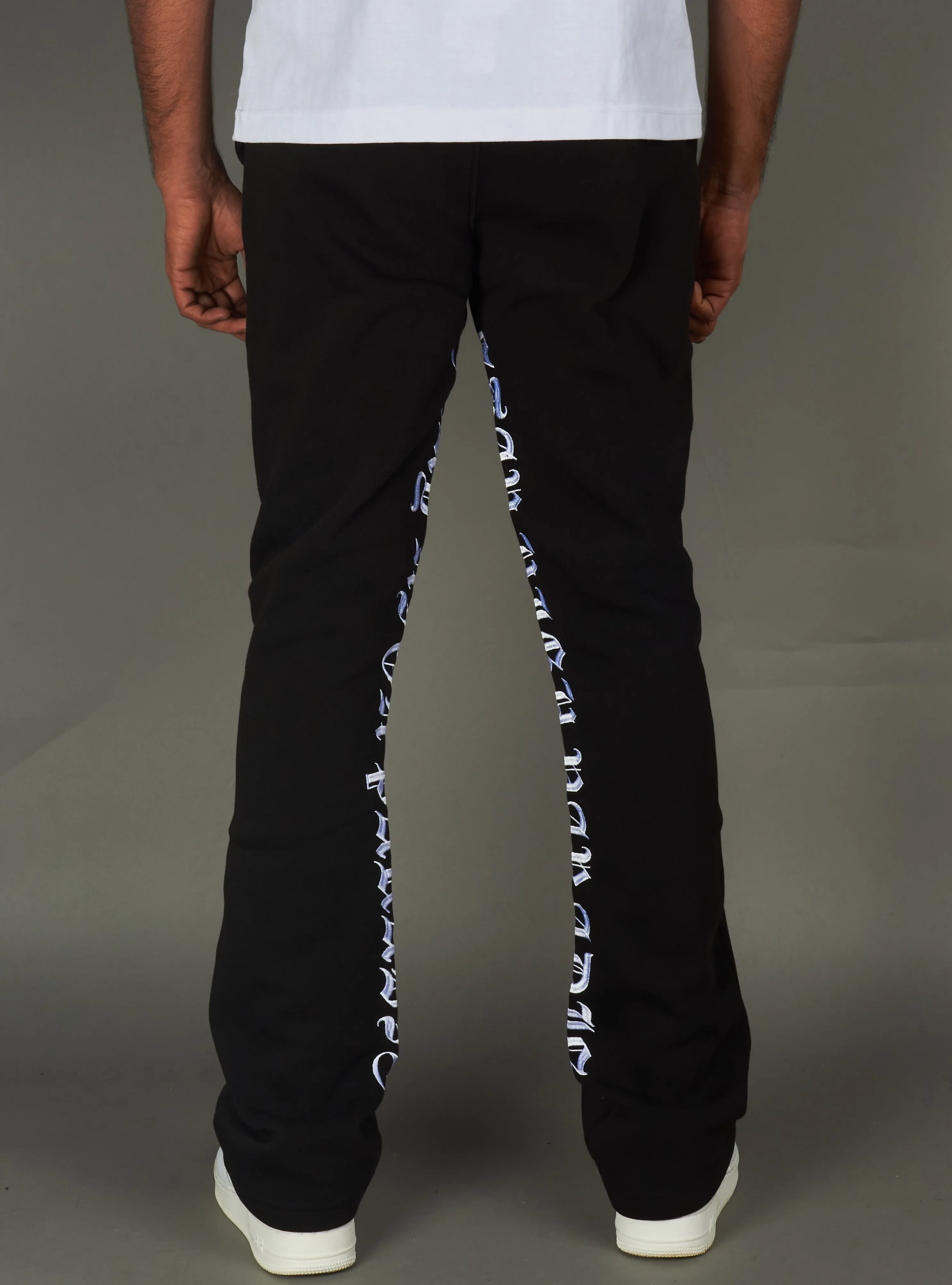 Rebel Minds Sweatpants - Stay High FLC - Black - 100-491