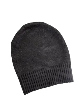 Ribbed Beanie - Black