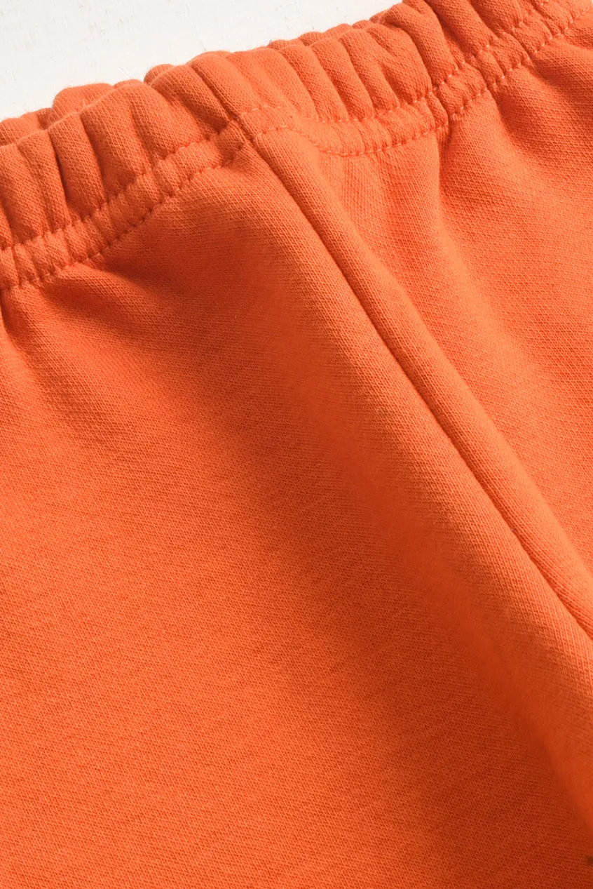 Rust Spider Fleece Two-Piece