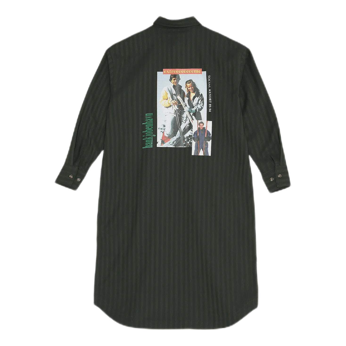 Shirt Dress Green