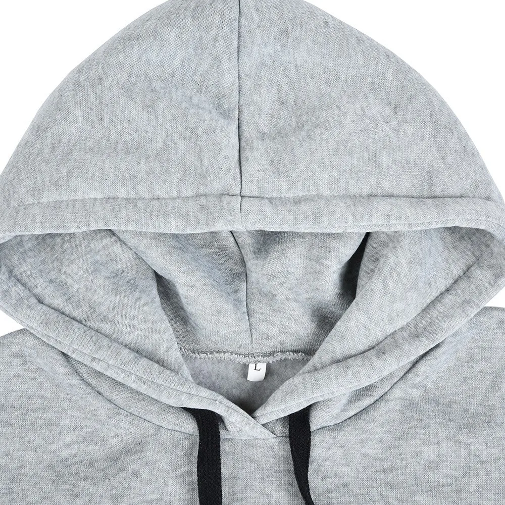 Sidiou Group Hoodies Womens Baggy Sweatshirt Dress Casual Oversize Hooded Sweater