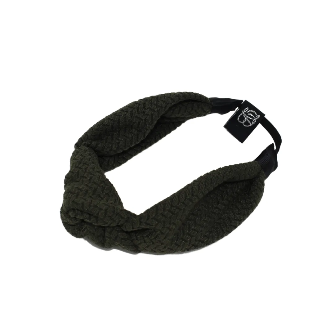 Solid Herringbone Knot Baby Band