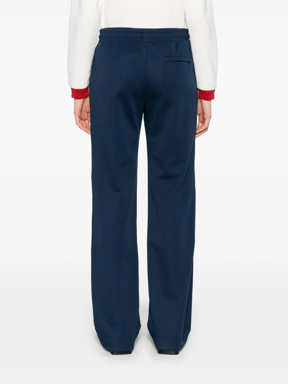 striped-trim track pants