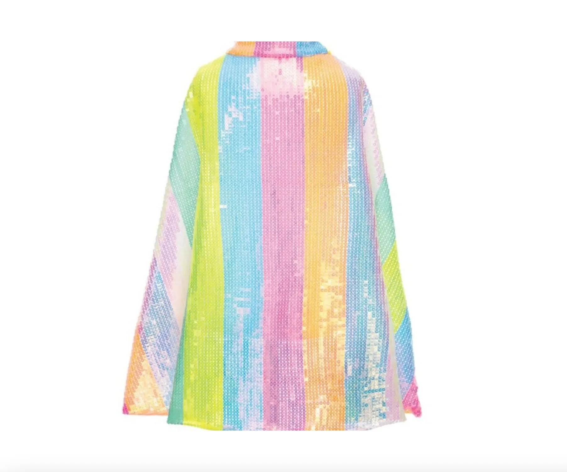 Stripy Sequins Cape 4/6