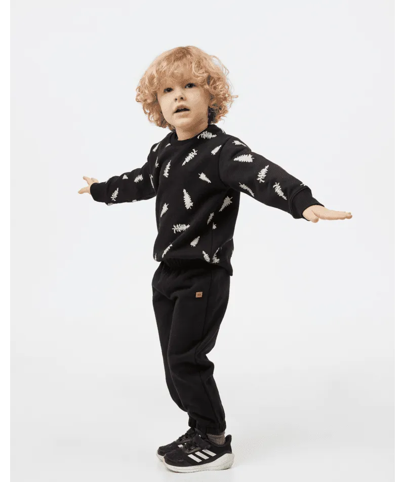 TENTREE Toddler TreeFleece Sweatpants Meteorite Black
