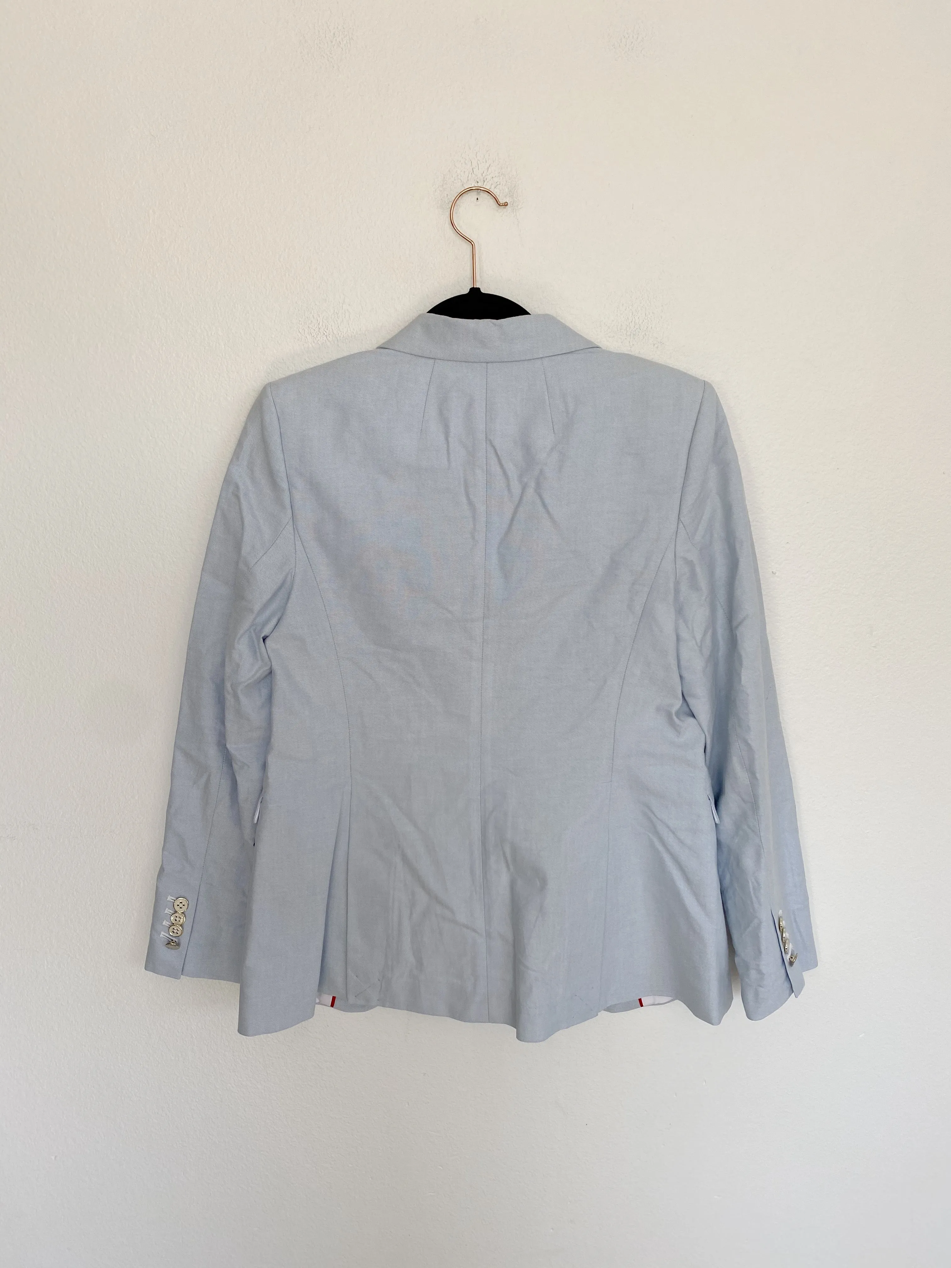 Tommy Hilfiger Linen Blue Blazer size 6