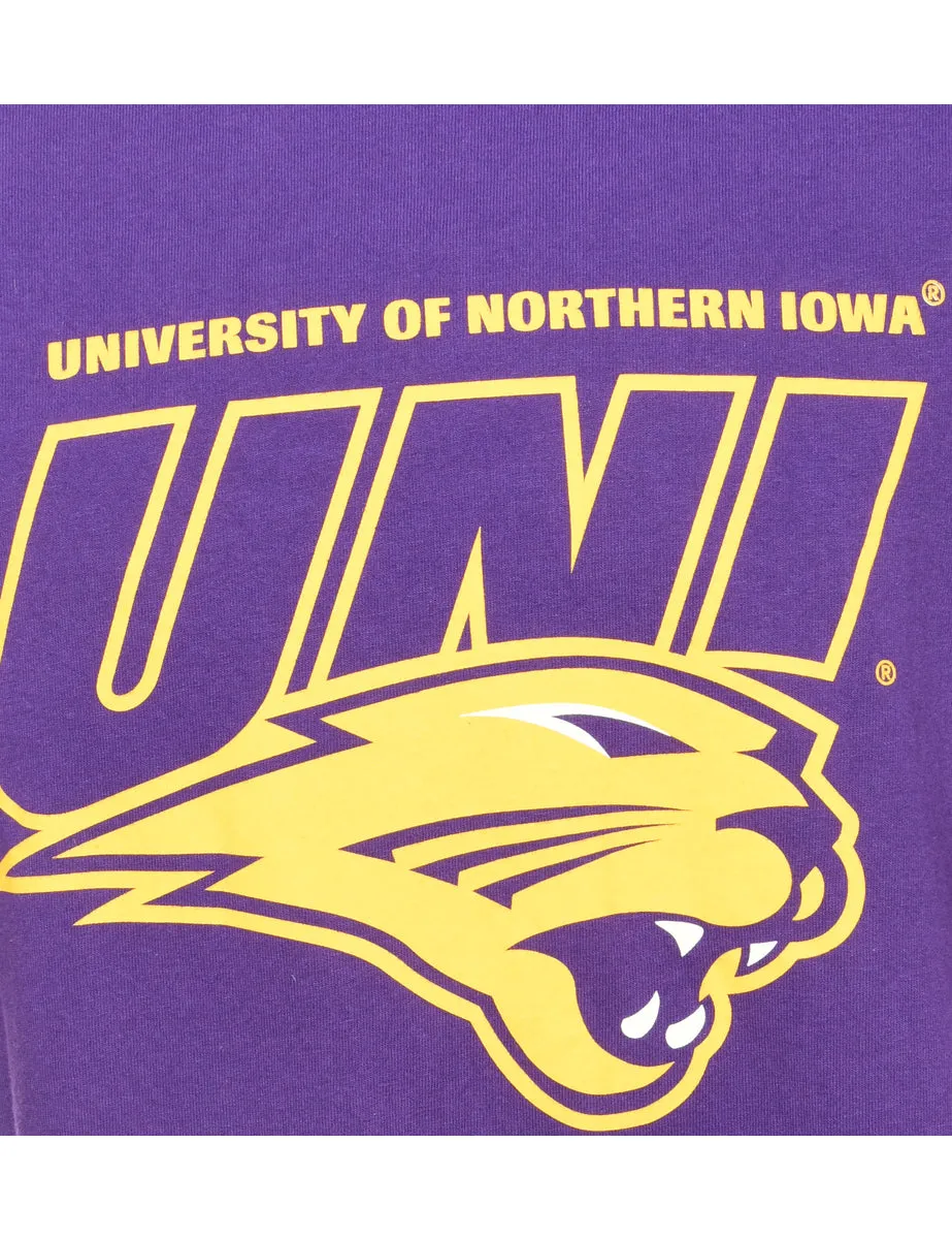 University Of Northern Iowa Printed T-shirt - M