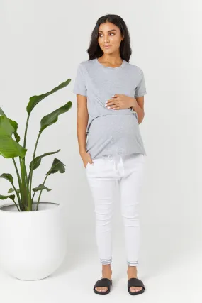 Valance Tee II (Grey Marle) - FINAL SALE