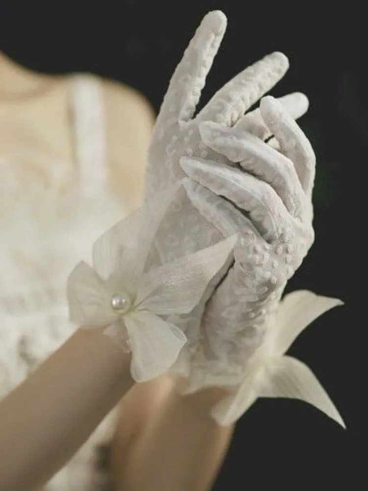 Zarina         Gloves Kawaii Academia Y2K Cottagecore Coquette Fairycore Dollette Princesscore